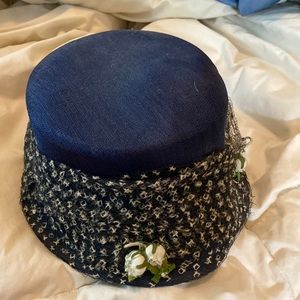 Vintage blue hat